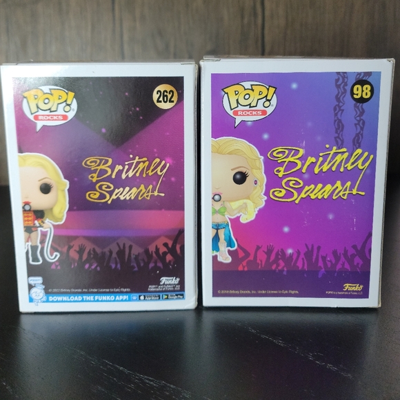 Funky Pop! Rocks Britney Spears- 2 Pack - Picture 2 of 5